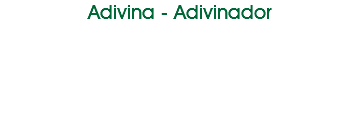 Adivina - Adivinador 