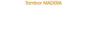 Tambor MADERA 